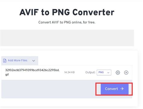 Modi Per Convertire Avif In Png Online Gratis Nessun Limite