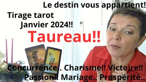 Tirage Tarot Janvier 2024 Pour Le Taureau YouTube