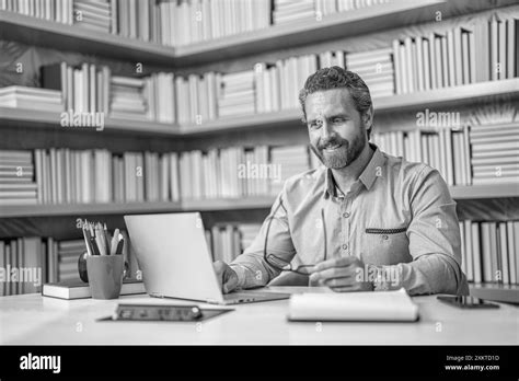 Online School Education Teacher At Lesson During Estudy Digital