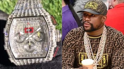 Floyd Mayweather Flaunts Customised Ksh 18 Million Richard Mille Watch