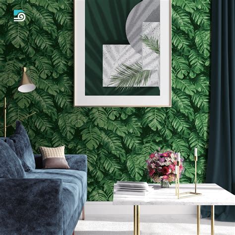 Jual Wallpaper Vinyl Premium Monstera Wallpaper Dinding Wallpaper