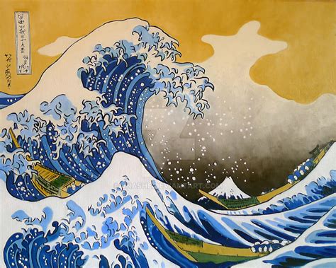 La Gran Ola De Kanagawa Hokusai by JNashe on DeviantArt