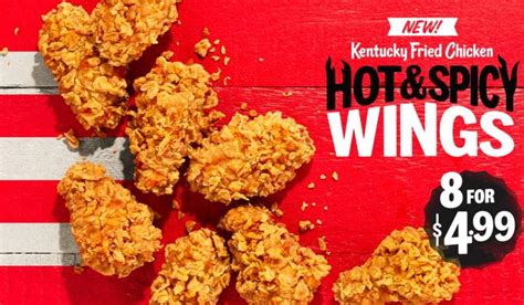 Kfc Rolls Out New Hot And Spicy Wings Qsr Magazine