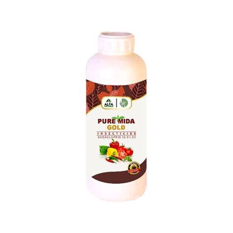 Pure Mida Gold Imidacloprid Sc Insecticide Packaging Bottle At