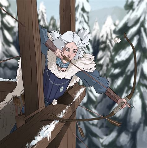 White Huntress By Nerwendedragonrider On Deviantart