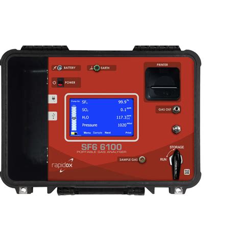 Rapidox 6100 Portable SF6 Gas Analyser Action Instruments SA