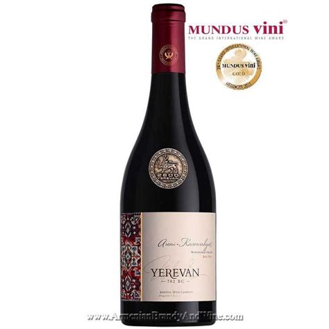 Yerevan Areni Karmrahyut Red Dry Wine Online Shop Armenian Brandy