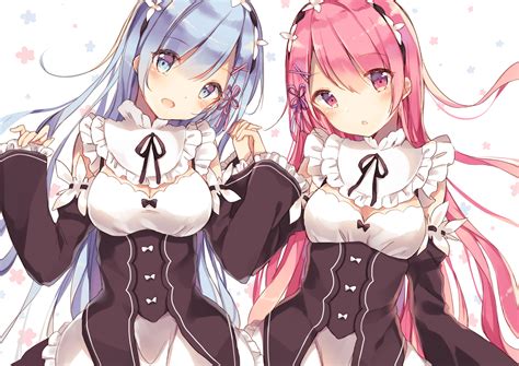 Fondos De Pantalla Ram Re Zero Rem Re Zero Re Zero Kara Hajimeru