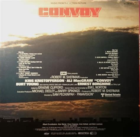 Convoy: Music From The Motion Picture : - original soundtrack buy it ...