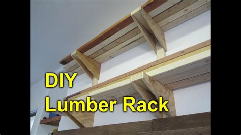 Lumber Storage Cart Diy : Garage Lumber Rack Easy Cheap Diy Project ...