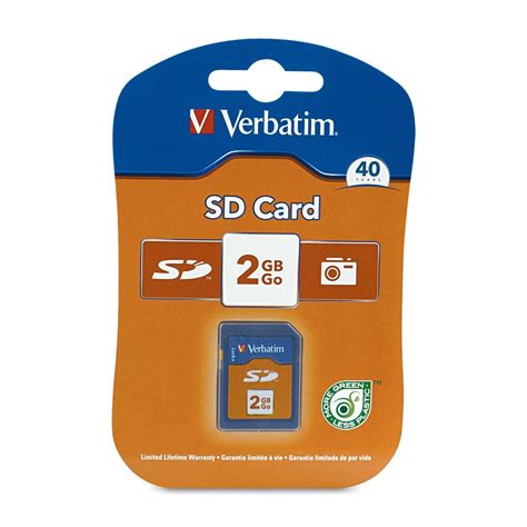 Verbatim Gb Secure Digital Sd Card Rapid Pcs