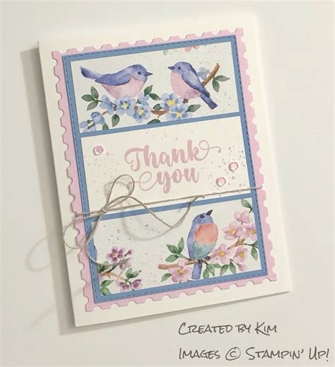 Stampin Up Flight And Airy DSP Card In 2024 Designer Paper Cards