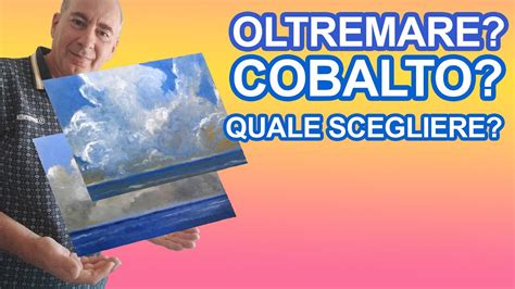 Dipingere La Nuvole Con Blu Cobalto E Oltremare Velocemente YouTube