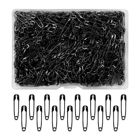 Safety Pins Black Safety Pins Small Safety Pins 500pcs