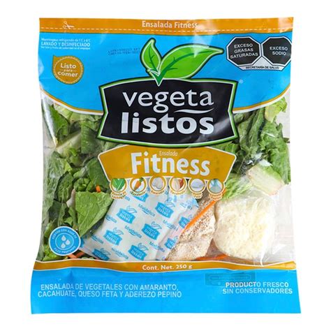 Ensalada Fitness Vegetalistos 250 G Walmart