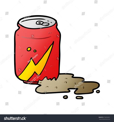 Cartoon Can Soda Stock Vector Royalty Free 756050281 Shutterstock