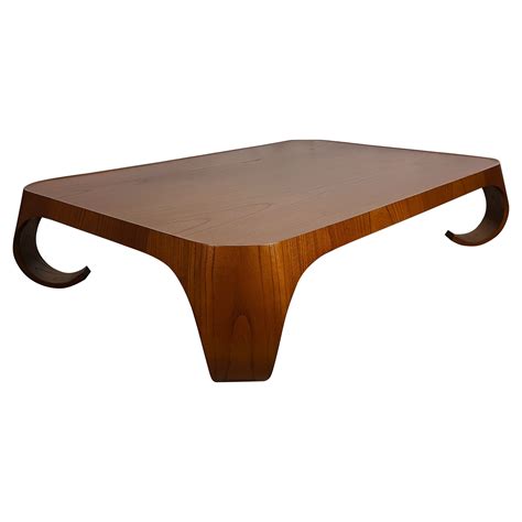 Japanese Modern Coffee Table By Isamu Kenmochi For Tendo Mokko For Sale