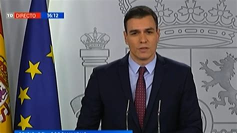 Siga En Directo La Rueda De Prensa De Pedro Sánchez Tras La Reunión Del Consejo De Ministros