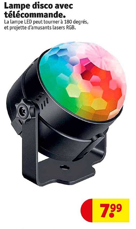 Promo Lampe Disco Avec Télécommande chez Kruidvat iCatalogue fr