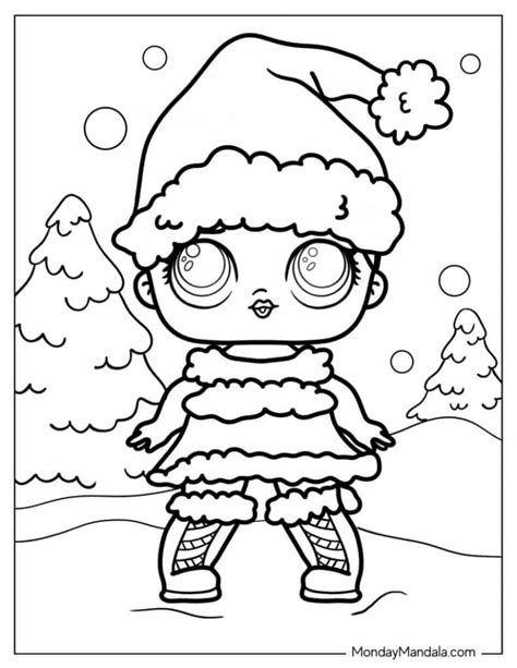 Free Printable Lol Surprise Dolls Spice Coloring Pages Store Dakora