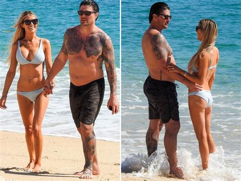 Christina Haack and Fiance Joshua Hall Hit the Beach in Cabo