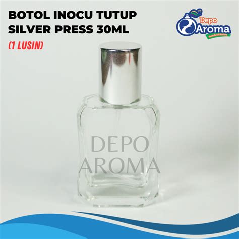 Jual Botol Parfum Inocu Press Crimping Tutup Silver Ml Lusin