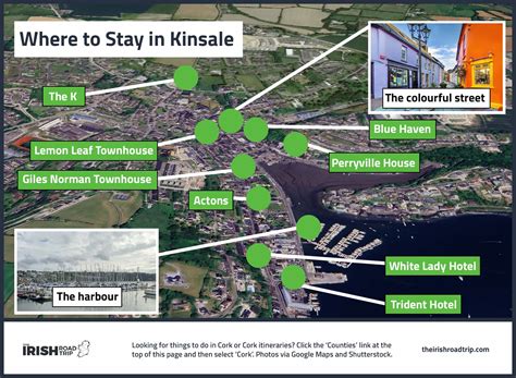 kinsale guide    hotels food pubs