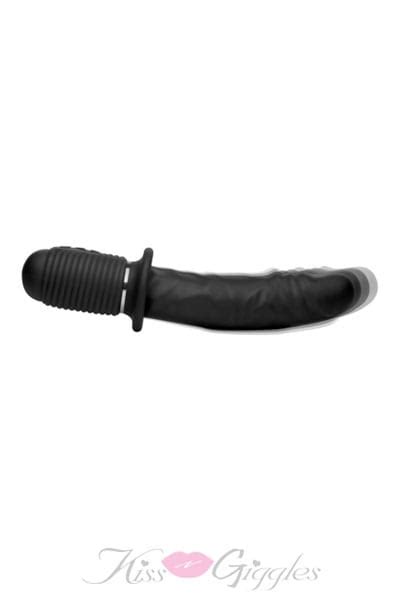 Power Pounder Vibrating And Thrusting Silicone Dildo