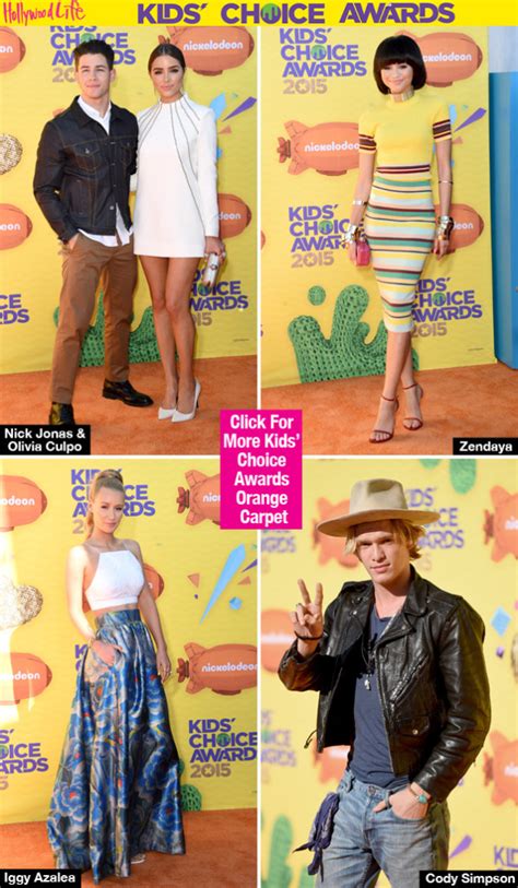 Pics Kids Choice Awards Red Carpet Photos — Nick Jonas Rocks The