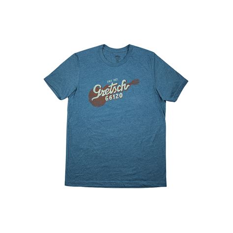 Gretsch Guitars G6120 T Shirt Deep Teal 10132055 T Shirt