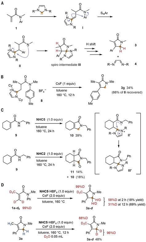 Singlecarbon atom transfer to α β unsaturated amides from N