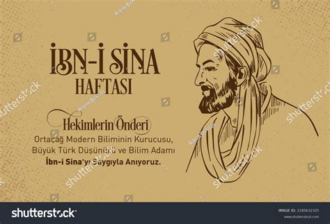 15 21 Sina Portrait Ibn Sina Stock Vector Royalty Free 2185632325