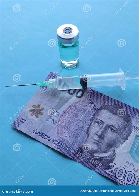 Investment in Health Care and Vaccination in Chile Stock Photo - Image
