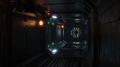 Karl Robert Graham Shackleton Alien Isolation Inspired Air Vent Scene