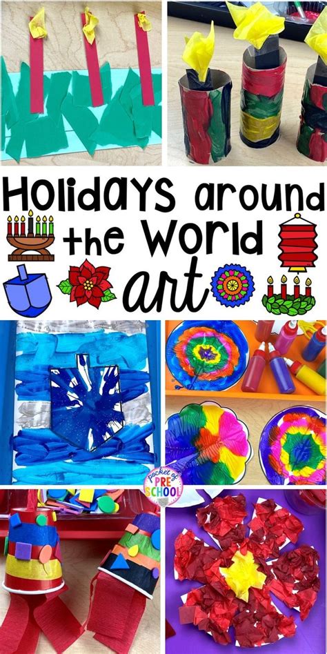 Christmas Holidays Around The World Sensory And Art Activities