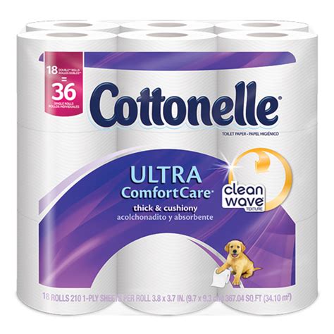 Cottonelle Ultra ComfortCare 18 Rolls - MercaSID