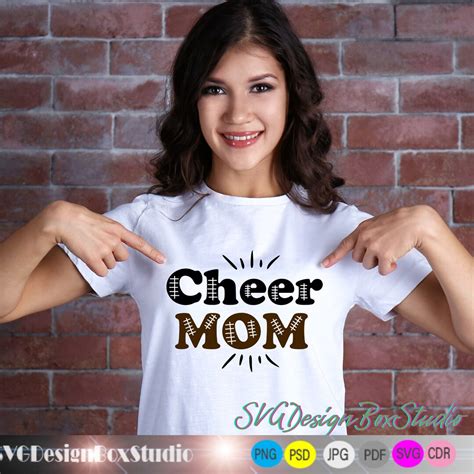 Cheer Mom Svg Cheerleader Svg Cheer Football Mom Svg Cheer Mama Svg Cheer Mom Png Cheer Mom