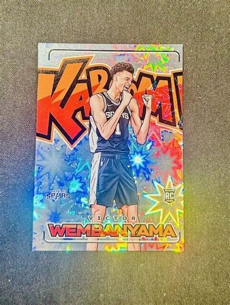 Crown Royale Victor Wembanyama Kaboom Ebay