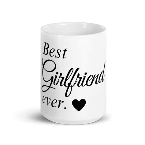 Best Girlfriend Ever White Glossy Mug Shouldeyeshop