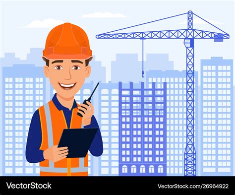 Engineer Cartoon Characters Clip Art