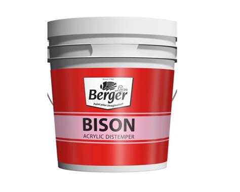 Berger Bison Acrylic Distemper For Interior Wall By Yes Painter