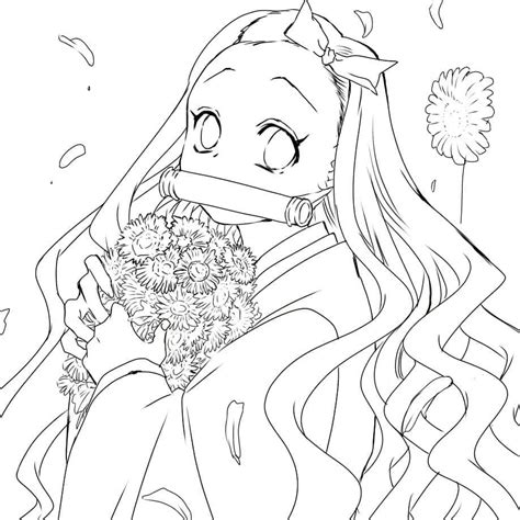 Desenhos De Nezuko Demon Slayer Para Colorir E Imprimir Colorironline