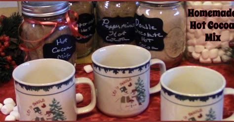 Hot Cocoa Mix With Options