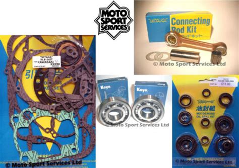 Kx Mitaka Bottom End Engine Rebuild Kit Rod Mains Gasket Seal