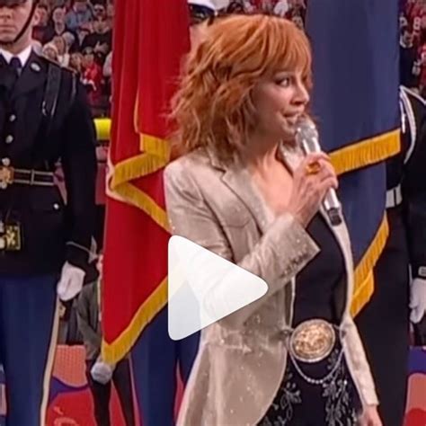 Reba McEntire Performs National Anthem at 2024 Super Bowl