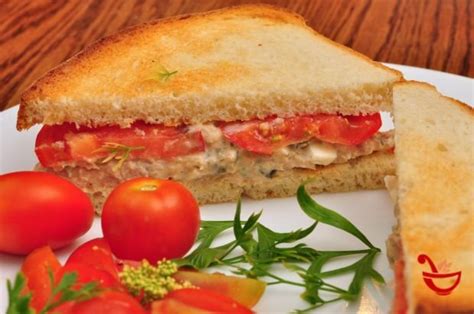 Sabros Simo Sandwich De Atun Mayonesa Y Tomate Cocina Eficaz