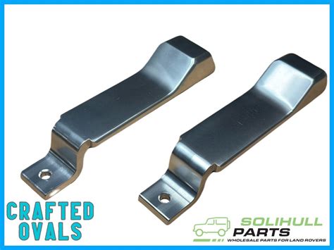 Billet Aluminium Interior Door Locking Pegs Pair Crafted Ovals