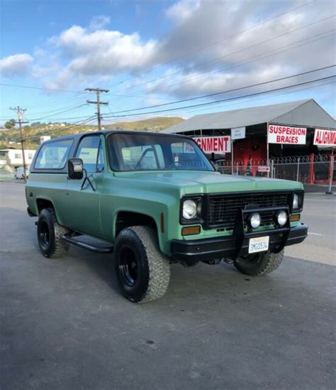 1973 Chevy K5 Blazer Cheyenne For Sale