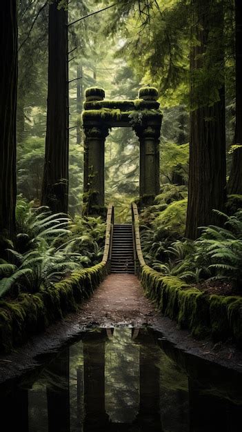 Premium Photo Mystical Journey Through The Enchanted Forest