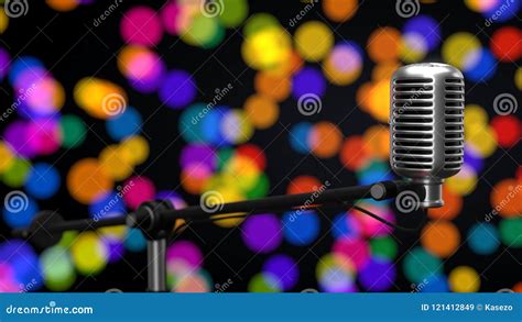 Condenser Microphone In Studio Royalty Free Stock Image Cartoondealer